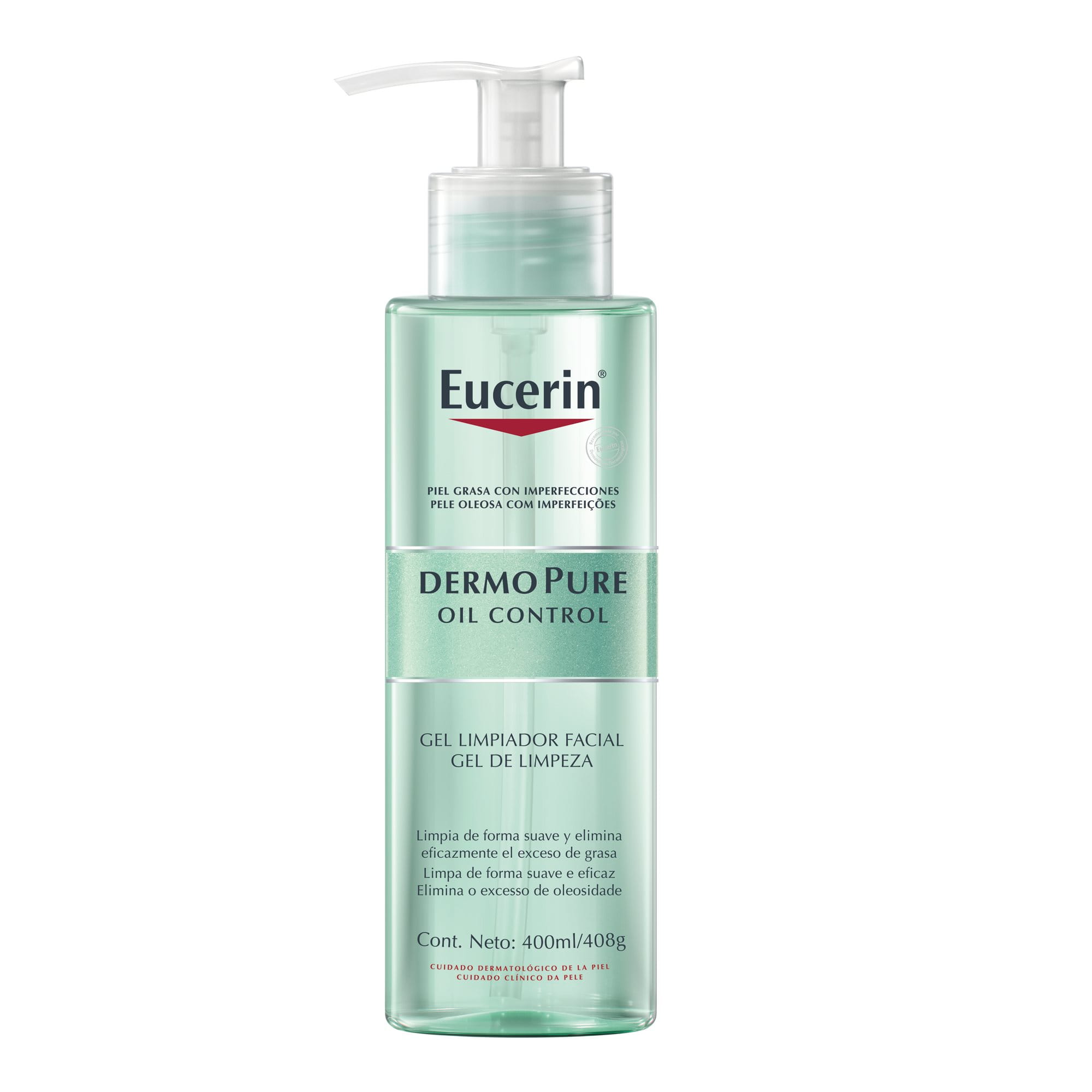 DermoPure Gel Limpiador Facial 400ml Eucerin